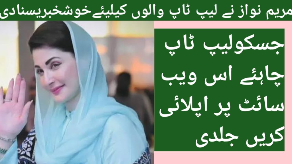 "CM Punjab Laptop Scheme 2025 application form sample"