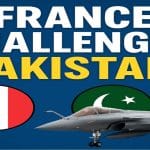 Thumbnail showing French Rafale jet with France and Pakistan flags, titled "France Challenges Pakistan